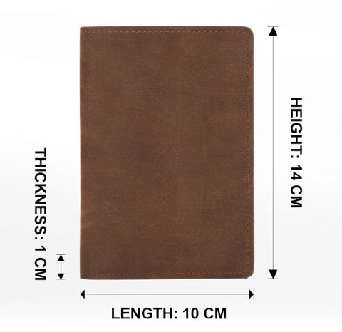 GA - Genuine Leather Passport Wallet